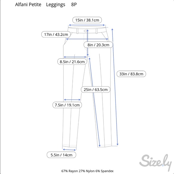 Alfani - Women’s Snake Print Ponte Pant | Sz 8P - Black/Blue - Picture 12 of 16